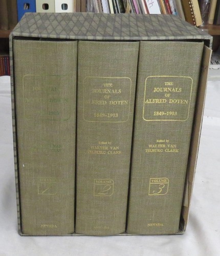 The Journals of Alfred Doten 1849-1903 Three Volumes HC - Picture 1 of 3
