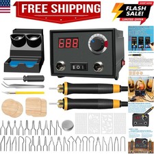 Wood Burning Tool, Wood Burner kit Pen 25 750  , Wood Burning kit with Digital...