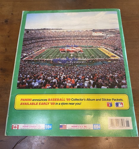 1988 Panini NFL Football Sticker Album VG+ ~50% Complete 49ers Cowboys Bears Etc - Bild 2 von 8