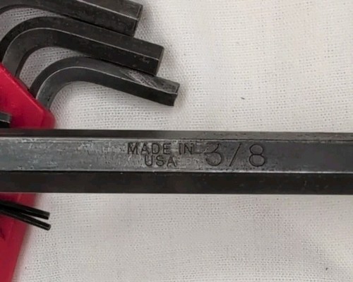VTG PROTO 4995 & 4996 21 Piece Round Ball Hex Key Sets Missing 5/64 USA - Picture 4 of 5