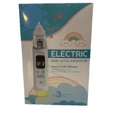 Electric baby nasal aspirator, USB, multiple light modes  three nursery rhymes
