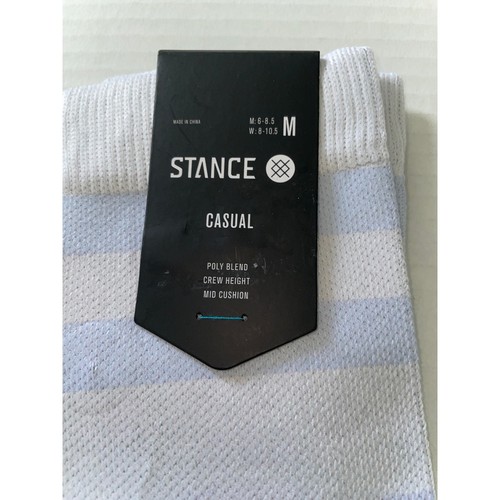 Calcetines Stance Shark Jaws Crew Talla M NUEVO - Imagen 2 de 4