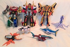 Power Rangers Samurai Sentai Shinkenger Megazords With Sword