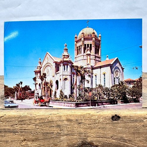 Postal de colección de San Agustín Florida Fagler Memorial Iglesia Presbiteriana - Imagen 1 de 2