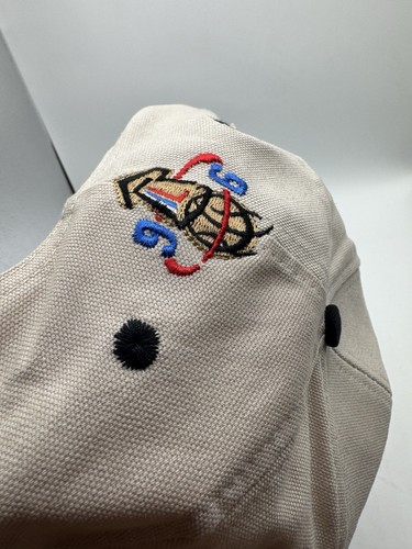 Vintage Chicago Bulls NBA Champions 1996 Logo Athletic Locker Room Snapback Hat - Picture 10 of 17