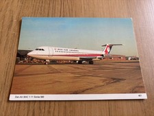 Dan Air BAC 1-11 aircraft postcard