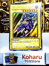 Yugioh! Gaia the Fierce of Knight Ultra Rare LOB-006 1st Edition -NM VINTAGE