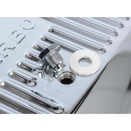 JEGS 601180 Transmission Pan GM TH350 Chrome Steel - Bild 8 von 8