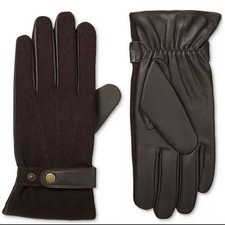 Isotoner Signature Men  s Smart Touch Glove Saddle New Color Brown Size M