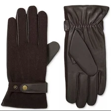 Isotoner Signature Men’s Smart Touch Glove Saddle New Color Brown Size XL