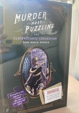 PUZZLE—Murder Most Puzzling: The Clairvoyants' Convention / 500 Piece New&Sealed