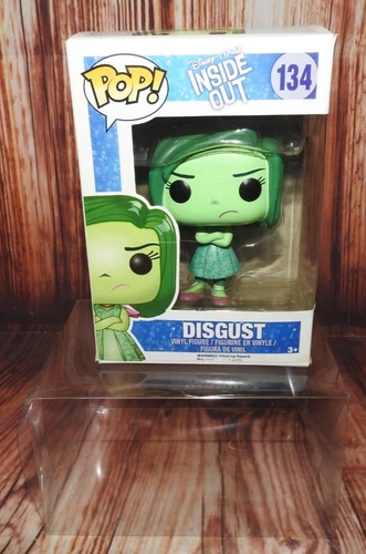 Funko Pop! Vinyl:Inside Out Pixar Disgust #134 **not mint WITH PROTECTOR