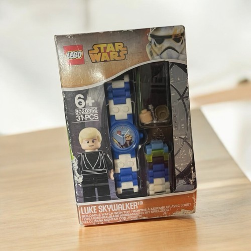 Lego Luke Skywalker Buildable Watch mit Minifigur 8020356 Box schlechter Zustand - Bild 6 von 7