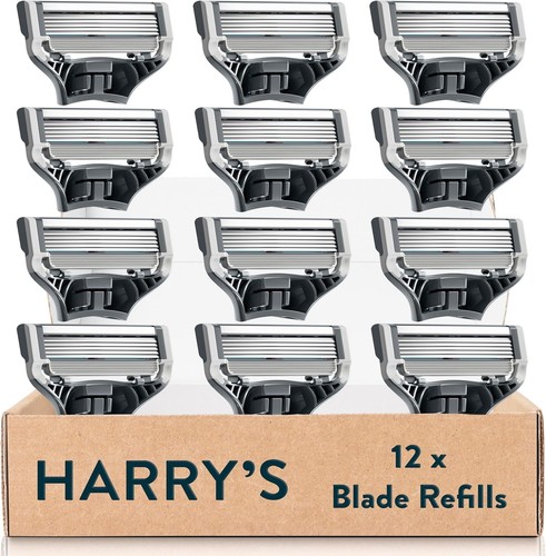Harry's Rasierklingen Nachfüller, (12) Rasierkopfminen mit Präzisionstrimmer, 5