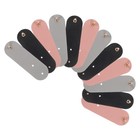 12pcs Phone Cable Holder: Appliance Cord Organizer - PU Cord Organizer