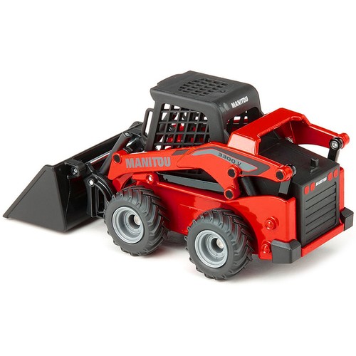 Siku Manitou 3300V Skid Steer Loader: Red - Picture 2 of 3