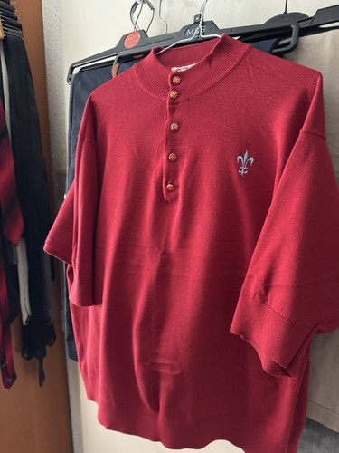Genuine Vintage”rare Duffer Of St George “Red Knit,high Next Top,XL. - Picture 4 of 23
