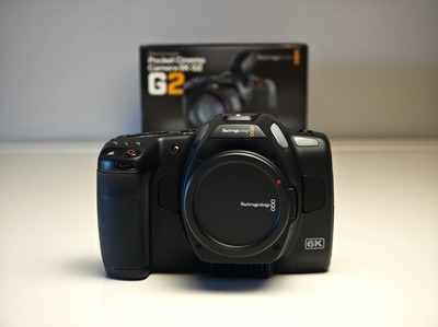 NEW Blackmagic Pocket Cinema Camera 6K G2 + Davinci Resolve Studio License