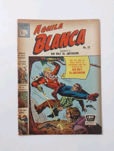 WILD WESTERN #31 1953 Kid Colt Atlas Marvel Spanish Comic La Prensa Mexico