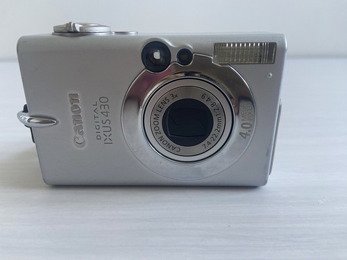 Canon IXUS 430 4.0MP Digital Camera Untested No Charger Or Battery Made In Japan - Picture 7 of 7