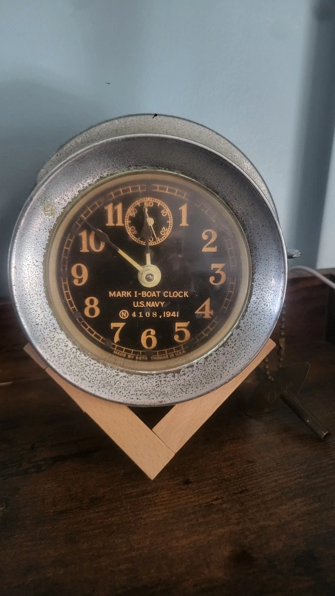 Seth Thomas WWII US Navy Antique Maritime Clocks for sale | eBay