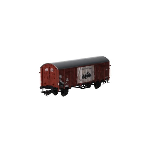 Märklin 48119 H0 - Gesloten Goederenwagen Type Glt 23 ‘Porsche’ en Porsche 356 B - Foto 7 di 11