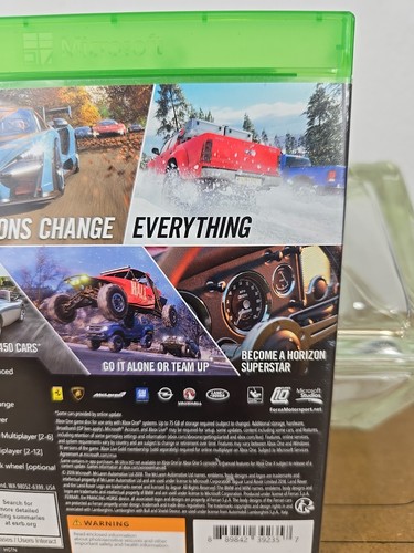 Forza Horizon 4 Microsoft Xbox One 2018 E-Everyone Tested Disc Case Only EUC - Picture 7 of 12