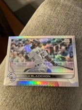 2022 Topps Chrome - Charlie Blackmon #37 Prism Refractor