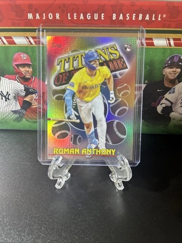 2026 Topps Series 1 - Titans of the Game Roman Anthony #TOG-9 (RC)