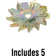 10SI Fan 132mm Steel Universal Type for Caterpillar, Ford, Delco, Arrowhead