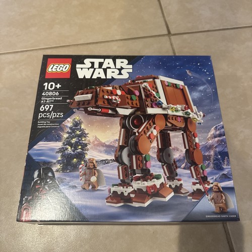NEU, VERSIEGELT LEGO 40806 Lebkuchen AT-AT - STAR WARS HOLIDAY SET - WEIHNACHTEN