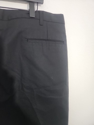 VINTAGE Knights Bridge Black Shorts Mens Size 44 Chino Flat Pockets Resort - Picture 4 of 11