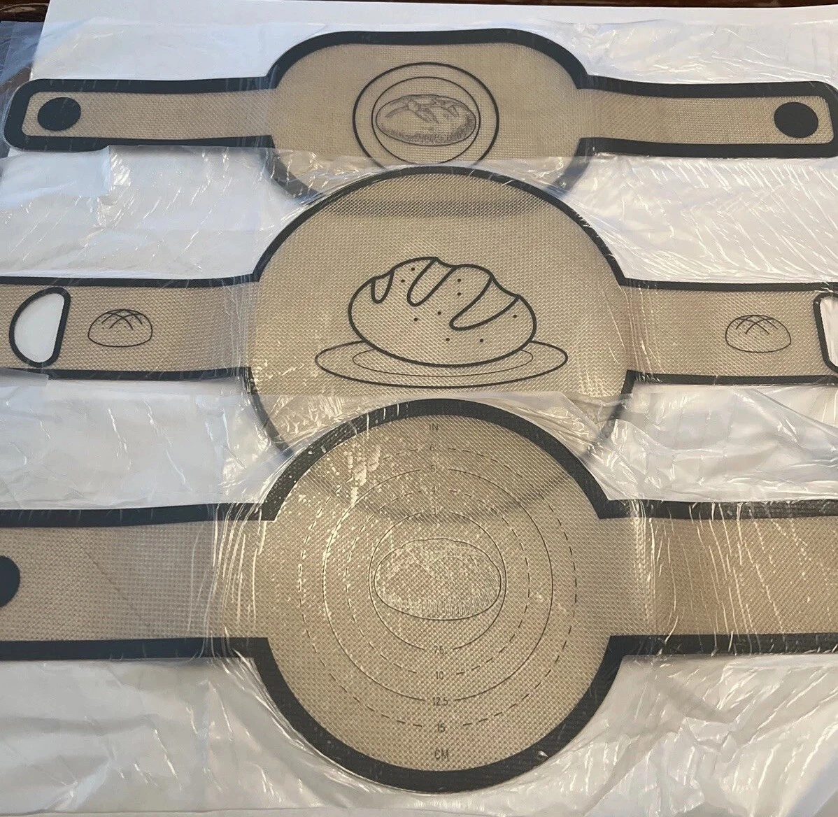 3Pcs Silicone Baking Mat Reusable Non-Stick Dough Transfer Pad Bakery Supplies
Opens in a new window