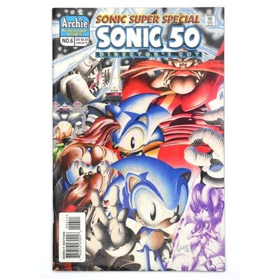 Sonic Super Special #6 Sonic 50 Director s Cut (1998) Direct Edition