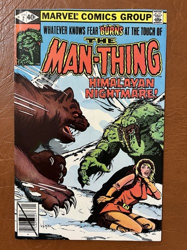 Man-Thing Vol 2 Full Run: De muy buen estado a casi nuevo, #1-11, Marvel Comics 1979/80 envío gratuito - Imagen 5 de 23