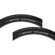Pack of 2 Schwalbe RapidRob Tire - 29 x 2.10, Clincher, Wire, Black,
