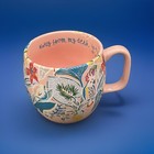 Opal House Parrots Tropical Flowers ‘Away From My Desk’ Coffee/Tea Mug/Cup