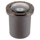 Kichler 1602327 VLO 7"W LED In-Ground Well Light - Brass