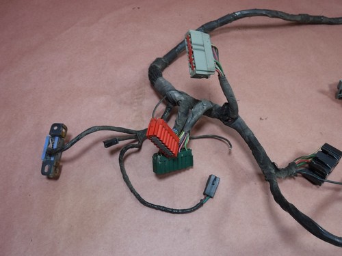 Jeep Wrangler TJ 1997 Instrument Cluster Dash Wiring Harness DAMAGED Free Ship - Picture 2 of 16