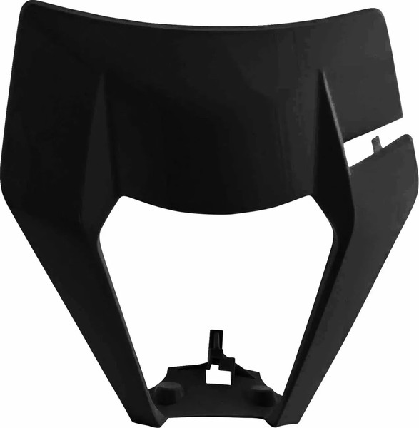 Frontscheinwerfermaske Schwarz Polisport Ktm Exc-F 500-450-350-250/Exc 300-25...-image
