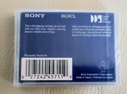 Sony 5CL DG5CL REINIGUNGSKASSETTE für 4 mm DDS Digital Datenspeicherband 5 m/16 Fuß - Bild 3 von 5