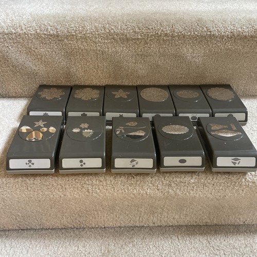 Stampin Up! Lot of 11 Punches Cardmaking Scrapbooking