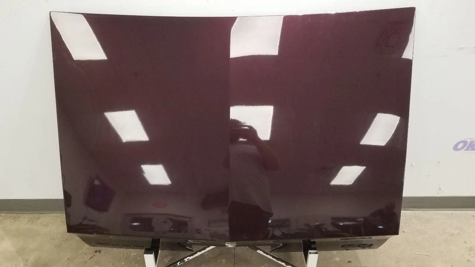 1985 CHEVY MONTE CARLO COMPLETE REAR TRUNK DECKLID ASSEMBLY DARK RED PEARL Foto 2 de 4