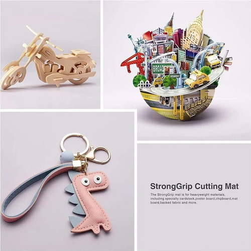 3Pack StandardGrip StrongGrip LightGrip Cutting Mat for Cricut Explore Air/Maker - Picture 10 of 14