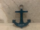 Cancun Anchor Sparkle Metal Fridge Magnet Quality Brand New