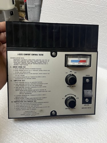 vtg delco gm j-21512 comfort tester Untested