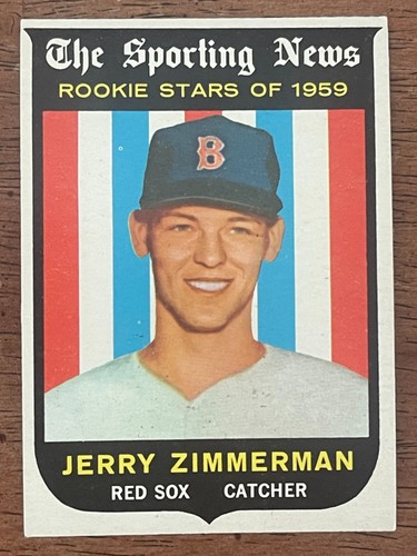 1959 Topps Jerry Zimmerman #147 (EX) (See descripton)