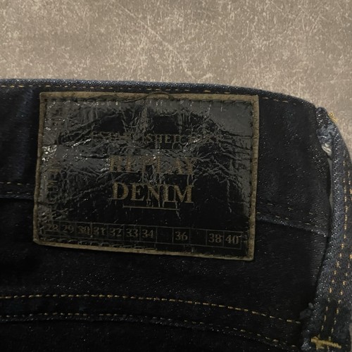 Replay Anbass Men’s Dark Wash Straight Leg Blue Jeans W32 L28 - Picture 8 of 14