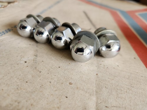 NOS 5 7/16 Chevrolet Fenton American Racing Appliance Mag Wheel Lug Nuts - Picture 2 of 3