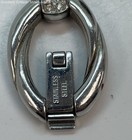 Fossil Silver Tone Mother of Pearl Rhinestone Link Watch 36.5g — photo 4